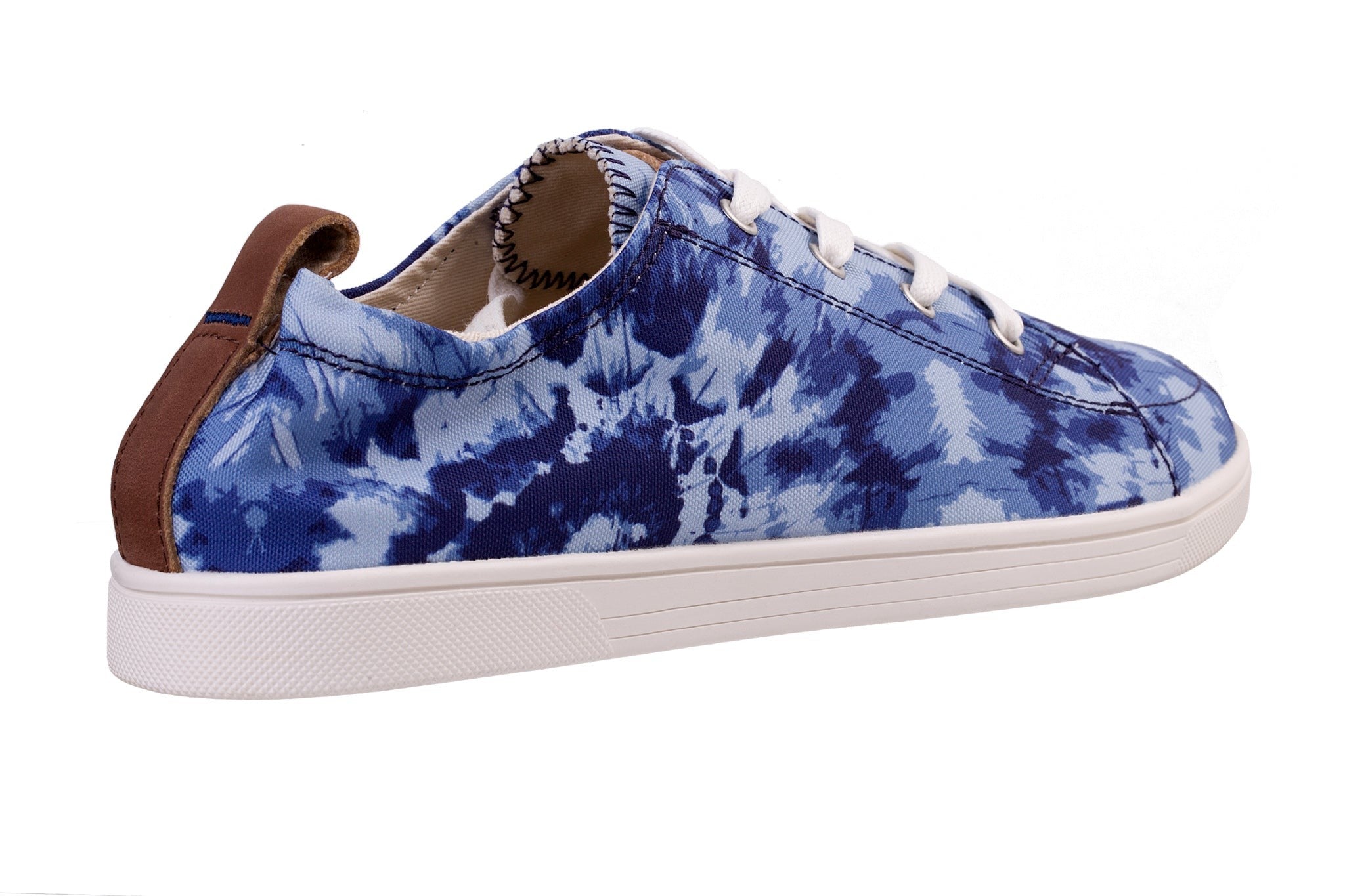 Spenco Santa Clara Tie Dye Classic Supportive Women's Shoes - Blue - Product View - 4