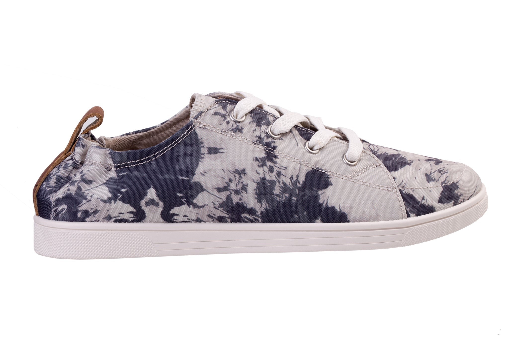 Spenco Santa Clara Tie Dye Classic Supportive Women's Shoes - Grey - Product View - 1