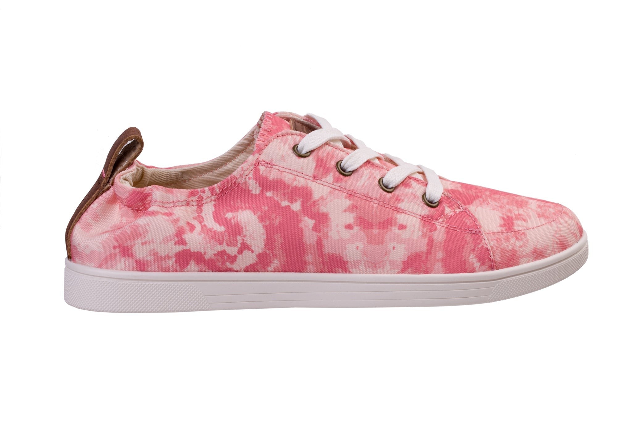Spenco Santa Clara Tie Dye Pastels Flexalign Sneaker Women's Shoes - Pink - Product View - 1