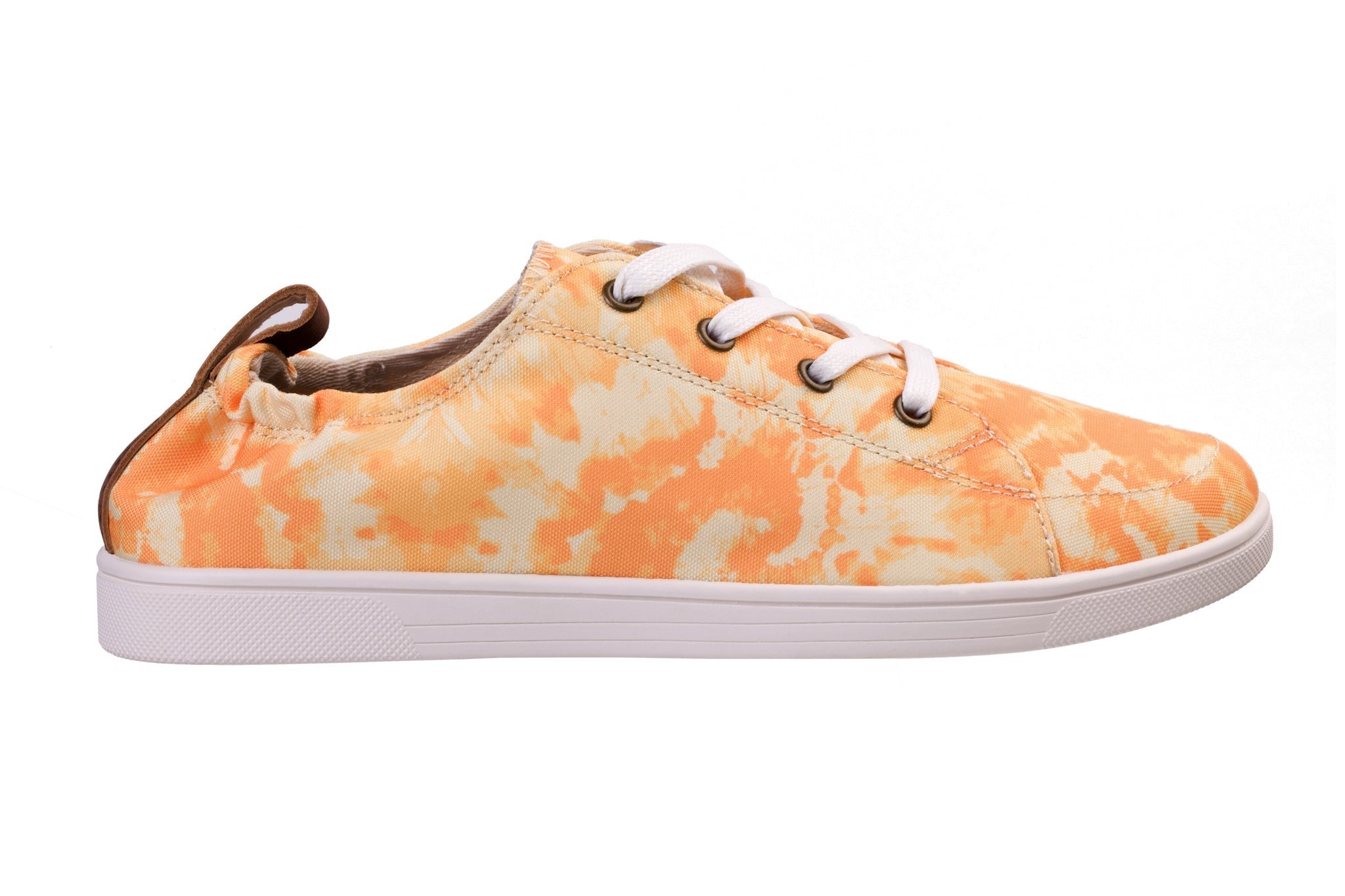 Spenco Santa Clara Tie Dye Pastels Flexalign Sneaker Women's Shoes - Yellow - Product View - 1