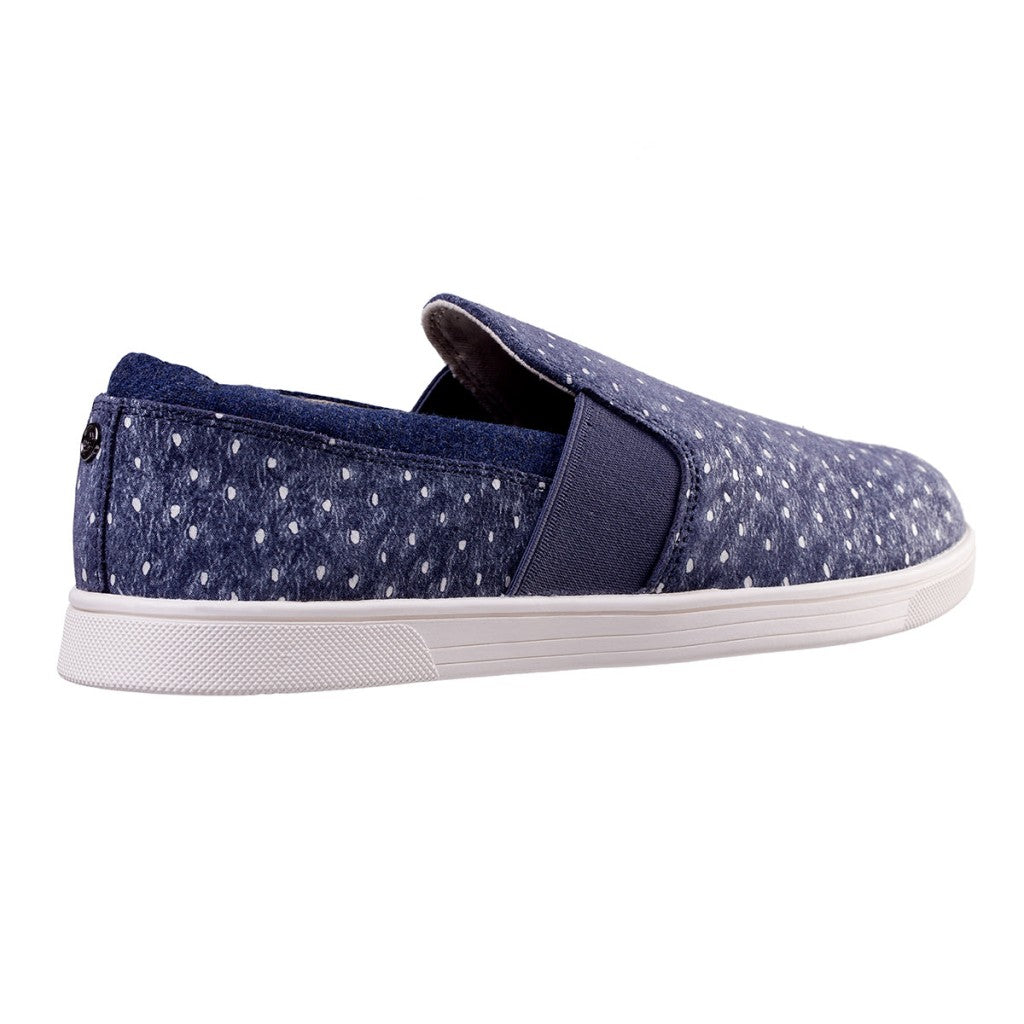 Spenco Santa Cruz Ostrich Comfort & Support Women's Shoes - Blue Haze - Product View - 4