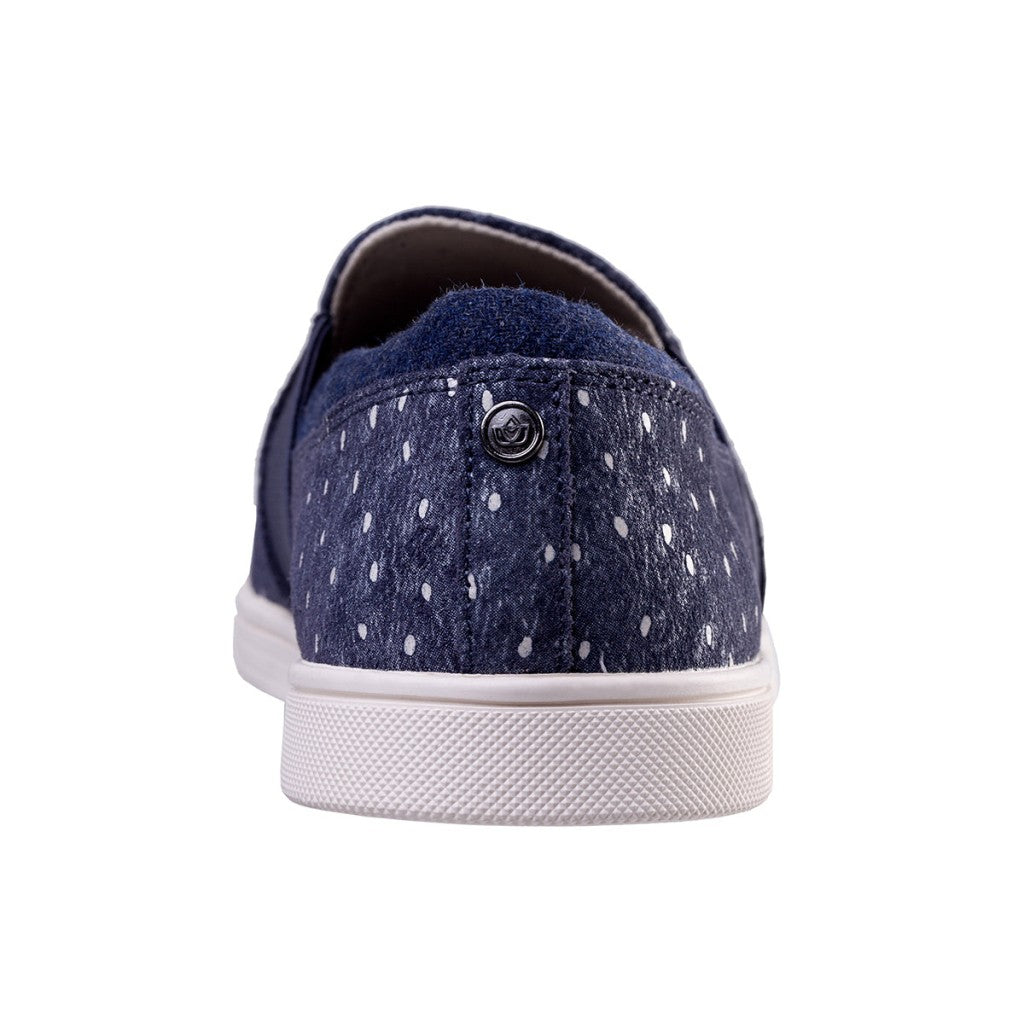 Spenco Santa Cruz Ostrich Comfort & Support Women's Shoes - Blue Haze - Product View - 5