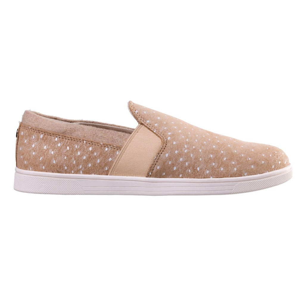 Spenco Santa Cruz Ostrich Comfort & Support Women's Shoes - Tan - Product View - 1
