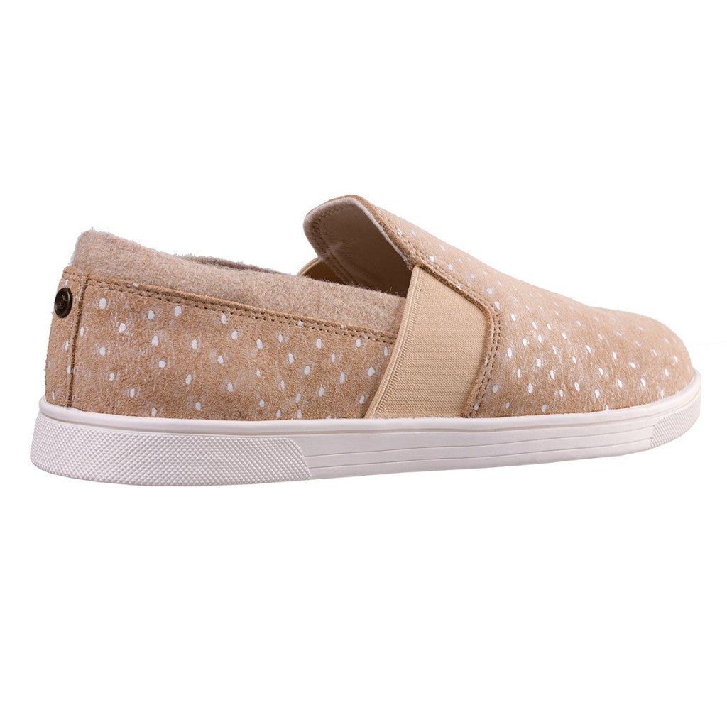 Spenco Santa Cruz Ostrich Comfort & Support Women's Shoes - Tan - Product View - 4