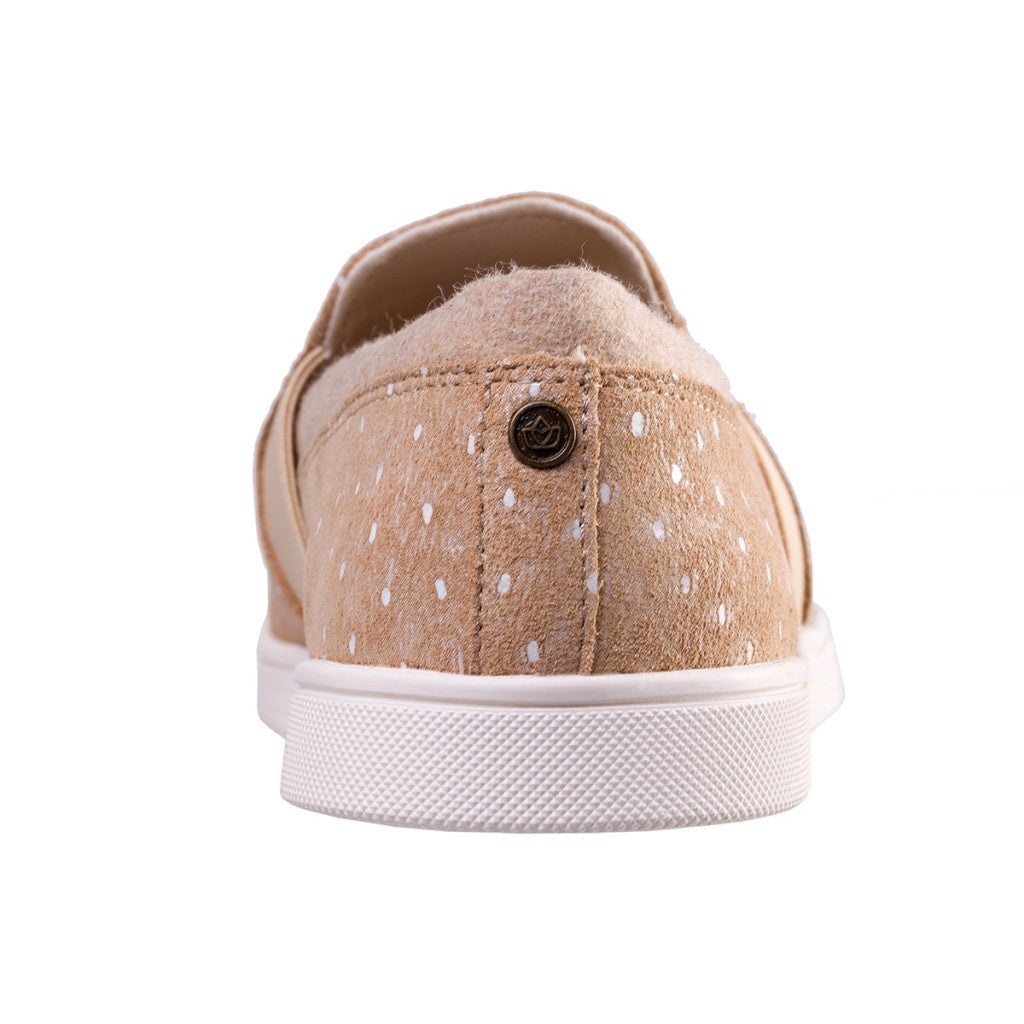 Spenco Santa Cruz Ostrich Comfort & Support Women's Shoes - Tan - Product View - 5
