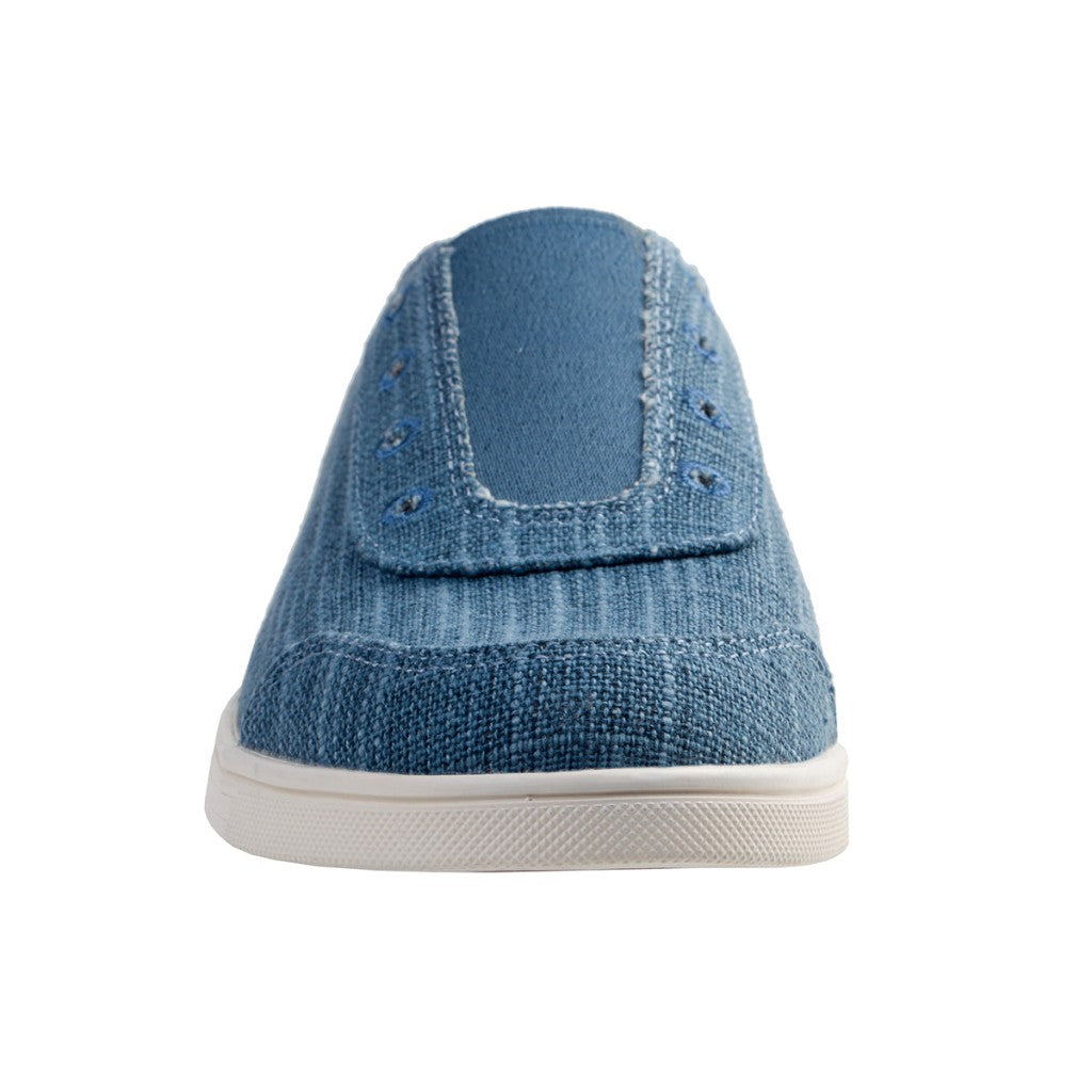 Spenco Santa Maria Canvas Supportive Comfort Women's Shoes - Bluestone - Product View - 3