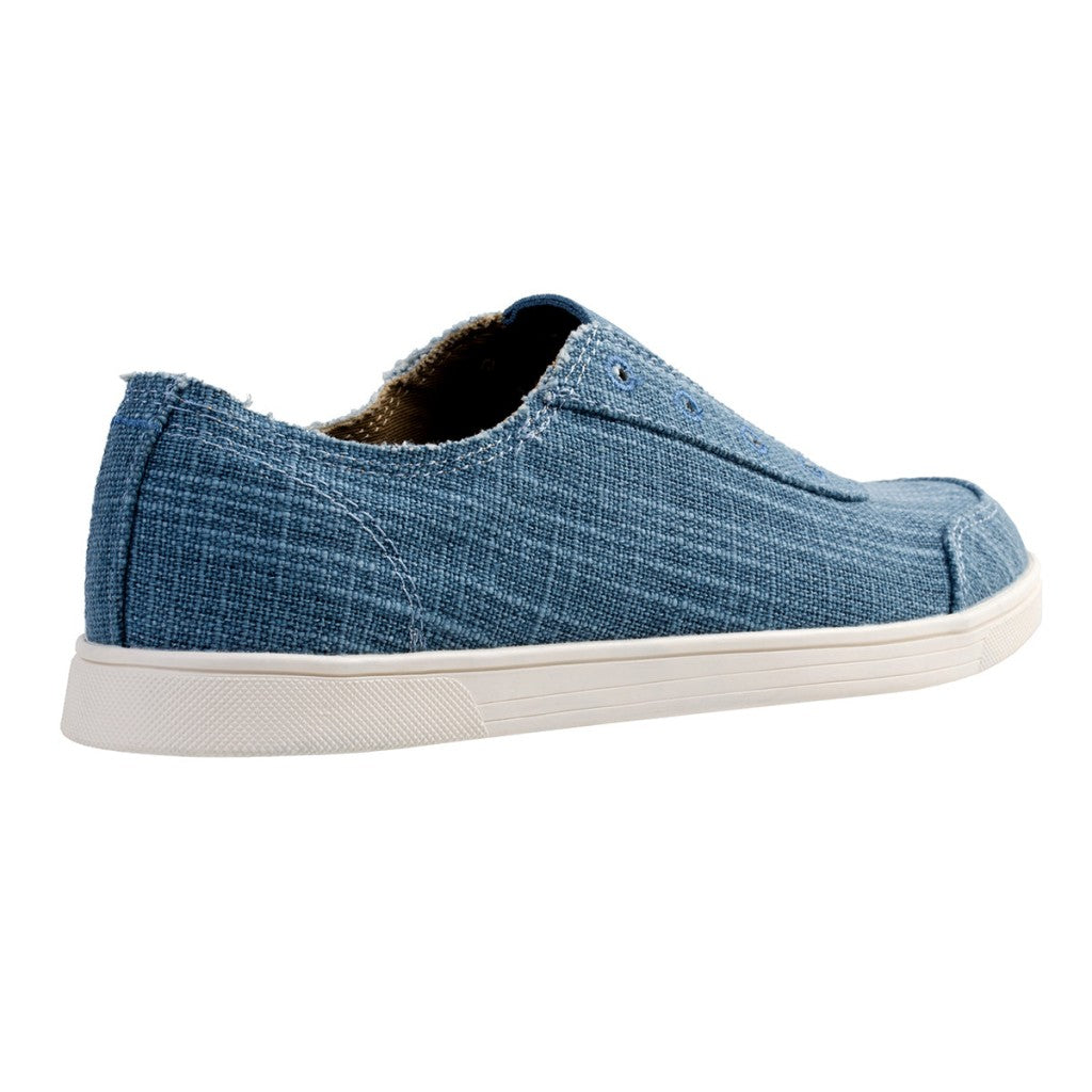 Spenco Santa Maria Canvas Supportive Comfort Women's Shoes - Bluestone - Product View - 4