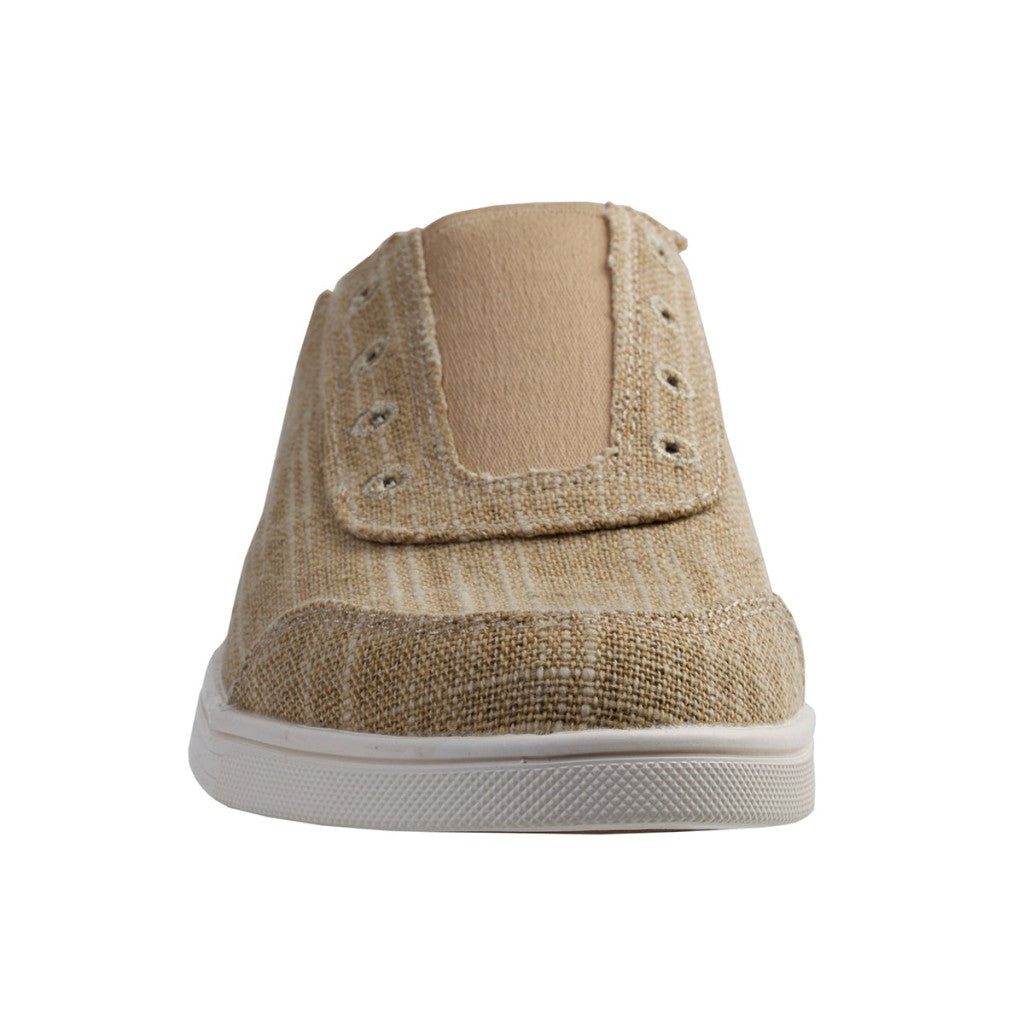 Spenco Santa Maria Canvas Supportive Comfort Women's Shoes - Tan - Product View - 3
