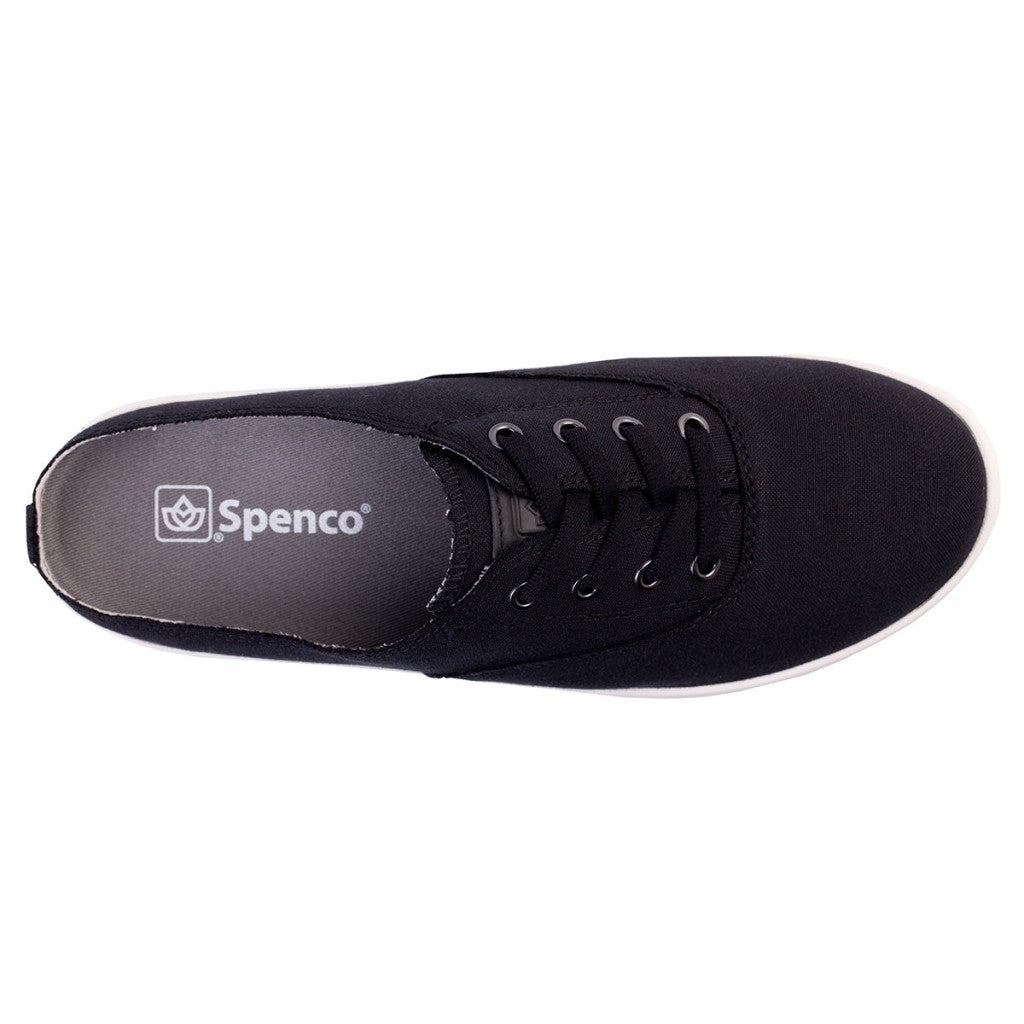 Spenco Santa Rosa Canvas Cushioned Support Women's Slide - Black - Product View - 7