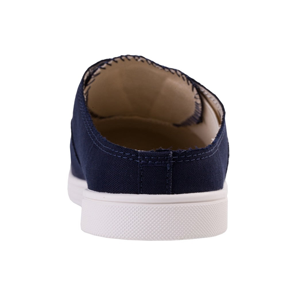 Spenco Santa Rosa Canvas Cushioned Support Women's Slide - Peacoat - Product View - 5