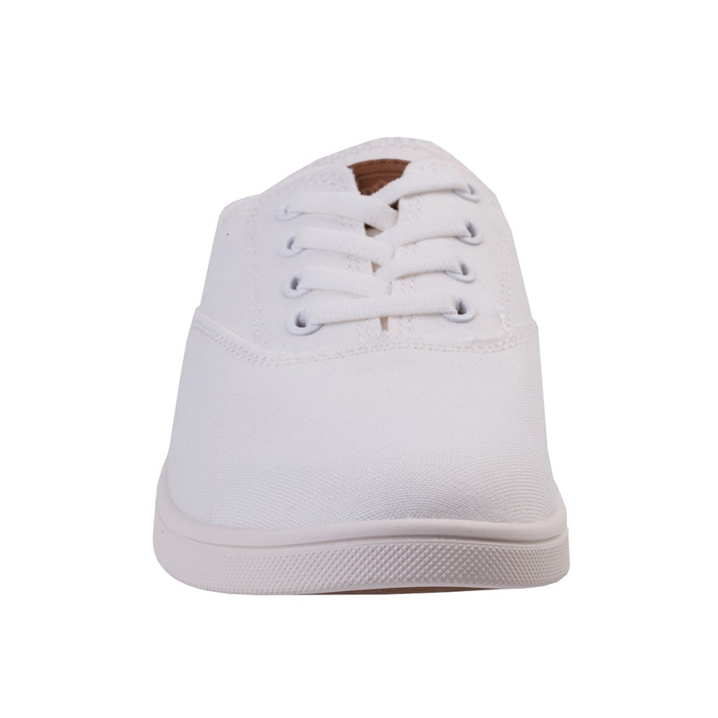 Spenco Santa Rosa Canvas Cushioned Support Women's Slide - White - Product View - 3