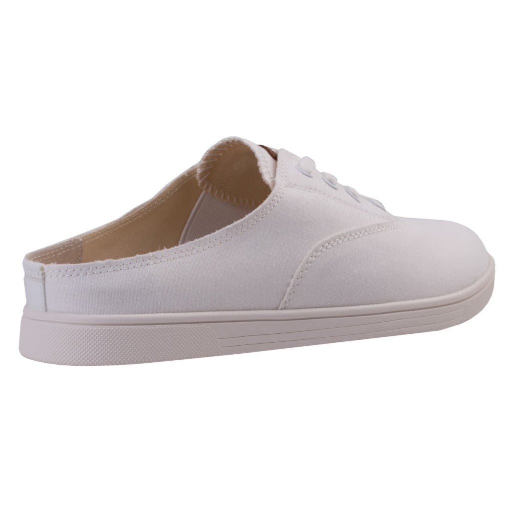 Spenco Santa Rosa Canvas Cushioned Support Women's Slide - White - Product View - 4