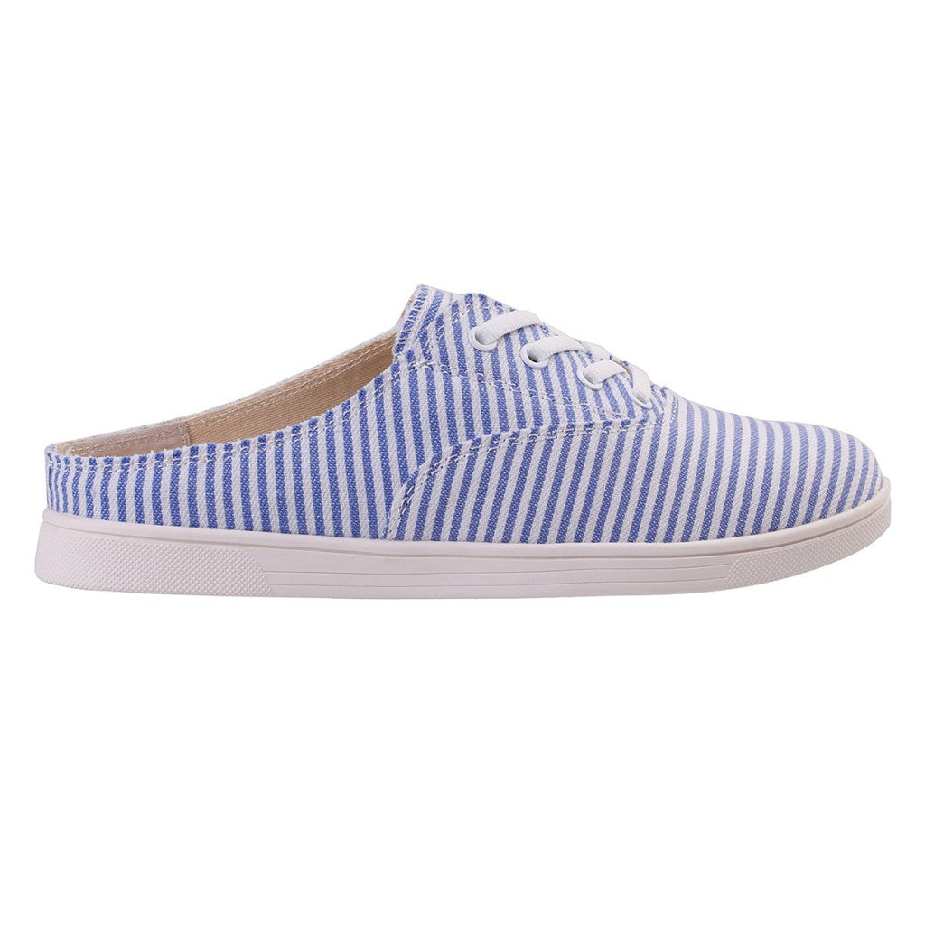 Spenco Santa Rosa Stripe Full Contact Comfort Women's Shoes - Light Blue - Product View - 1