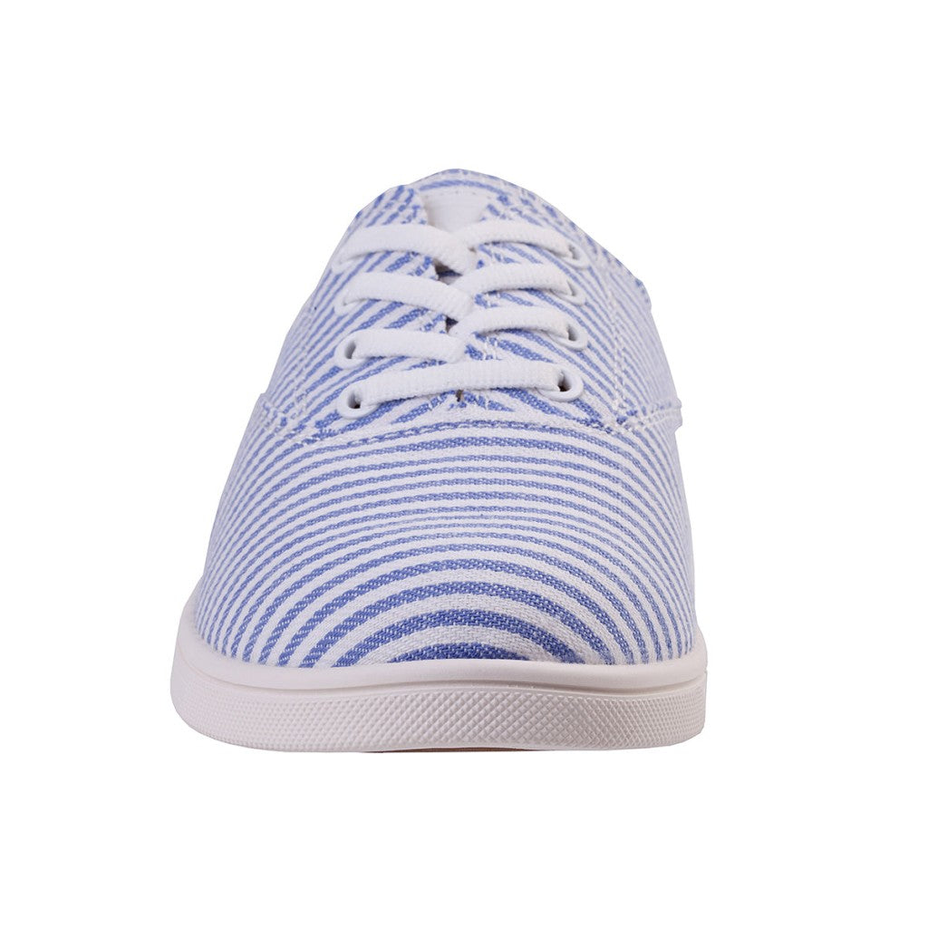 Spenco Santa Rosa Stripe Full Contact Comfort Women's Shoes - Light Blue - Product View - 3