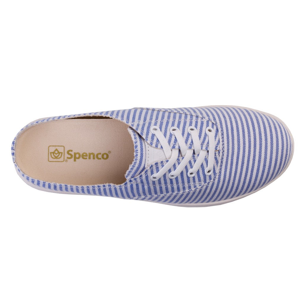 Spenco Santa Rosa Stripe Full Contact Comfort Women's Shoes - Light Blue - Product View - 7