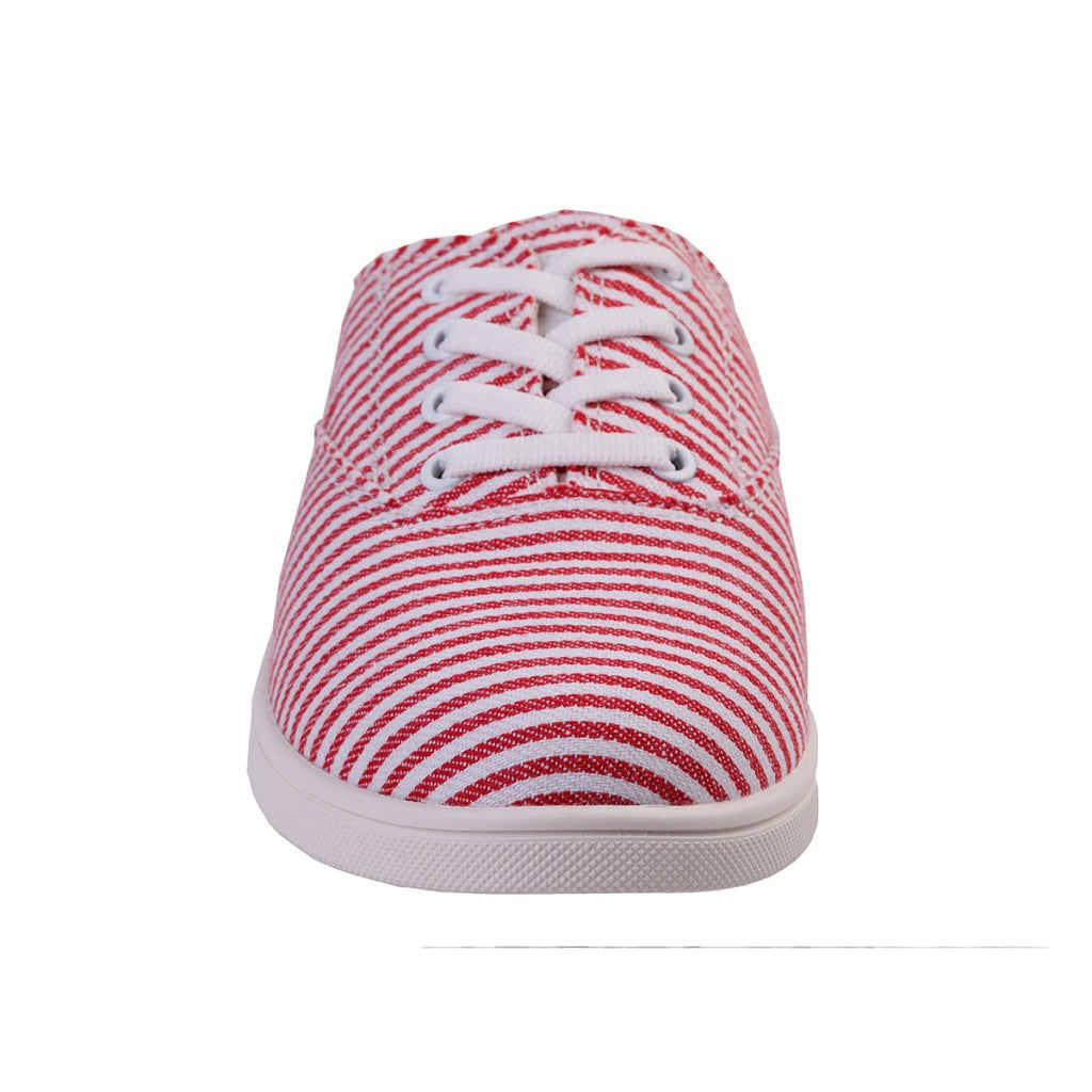 Spenco Santa Rosa Stripe Full Contact Comfort Women's Shoes - Red - Product View - 3