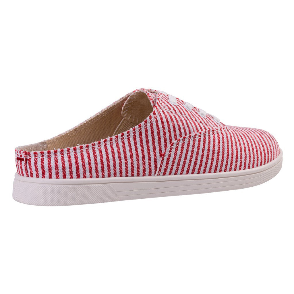 Spenco Santa Rosa Stripe Full Contact Comfort Women's Shoes - Red - Product View - 4