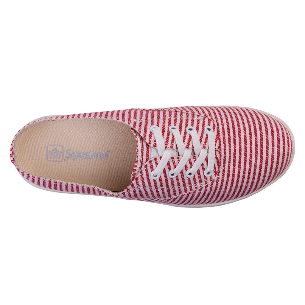Spenco Santa Rosa Stripe Full Contact Comfort Women's Shoes - Red - Product View - 7