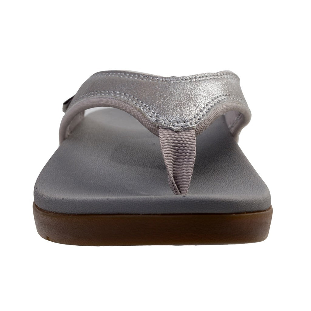 Spenco Shoreline Dusted Metallic Full Contact Comfort Women's Sandals - Grey - Product View - 3
