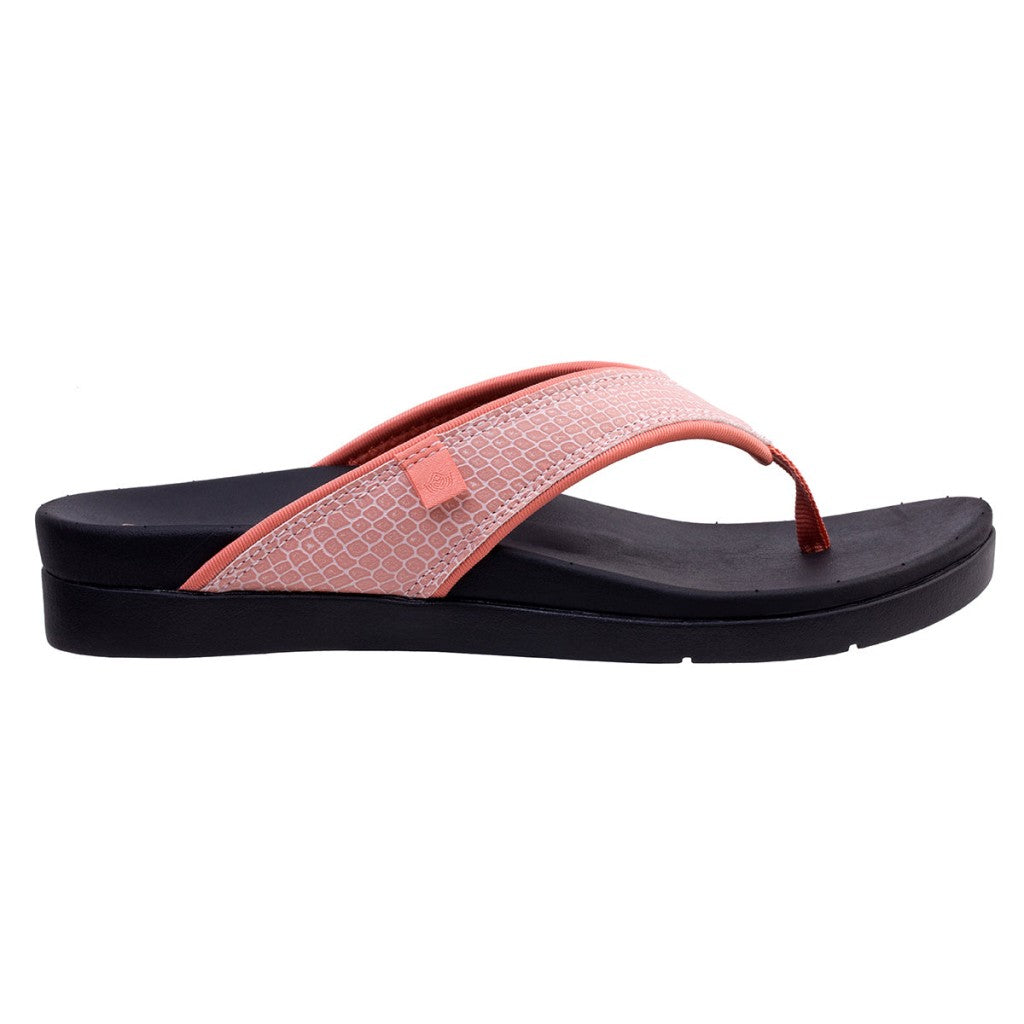Spenco Shoreline Snake Full Contact Comfort Support Women's Sandals - Terra Cotta - Product View - 1