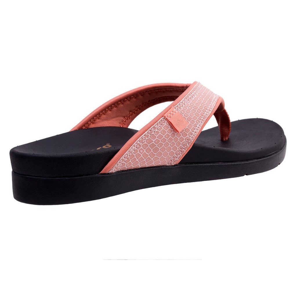 Spenco Shoreline Snake Full Contact Comfort Support Women's Sandals - Terra Cotta - Product View - 4