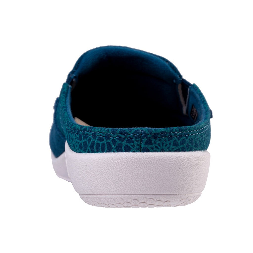 Spenco Siesta Slide Mosaic Full Contact Comfort Women's Slide - Aegean Teal - Product View - 5