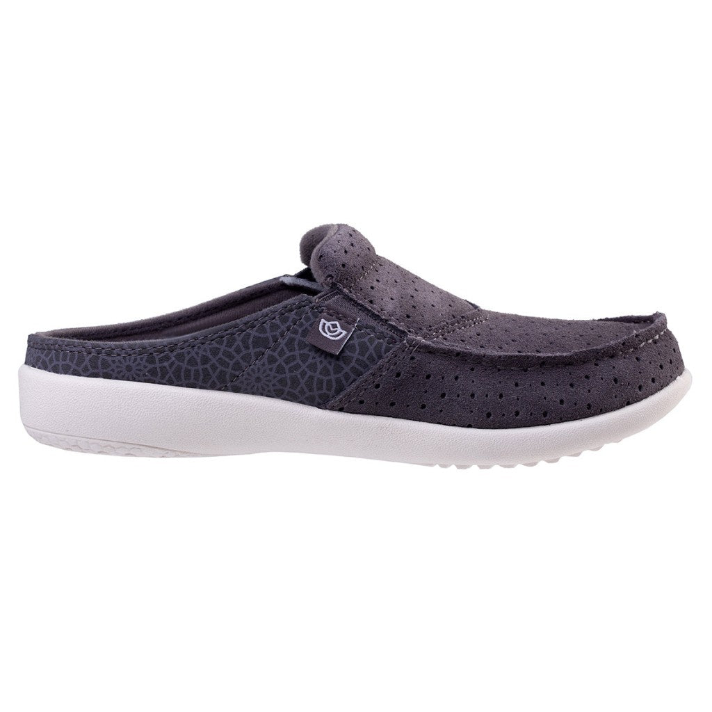 Spenco Siesta Slide Mosaic Full Contact Comfort Women's Slide - Dark Charcoal - Product View - 1