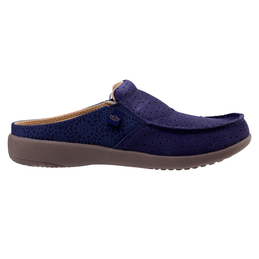 Spenco Siesta Slide Mosaic Full Contact Comfort Women's Slide - Peacoat - Product View - 1