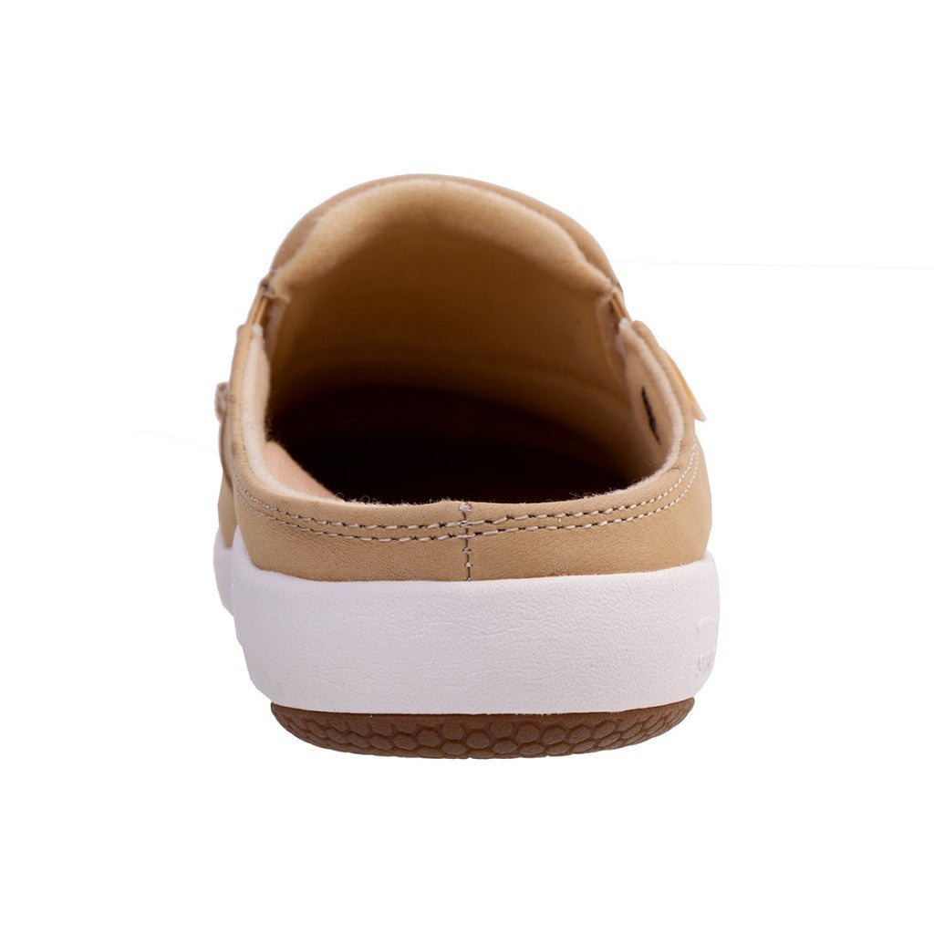 Spenco Siesta Slide Nubuck Cushioned Support Men's Shoes - Almond Buff - Product View - 5