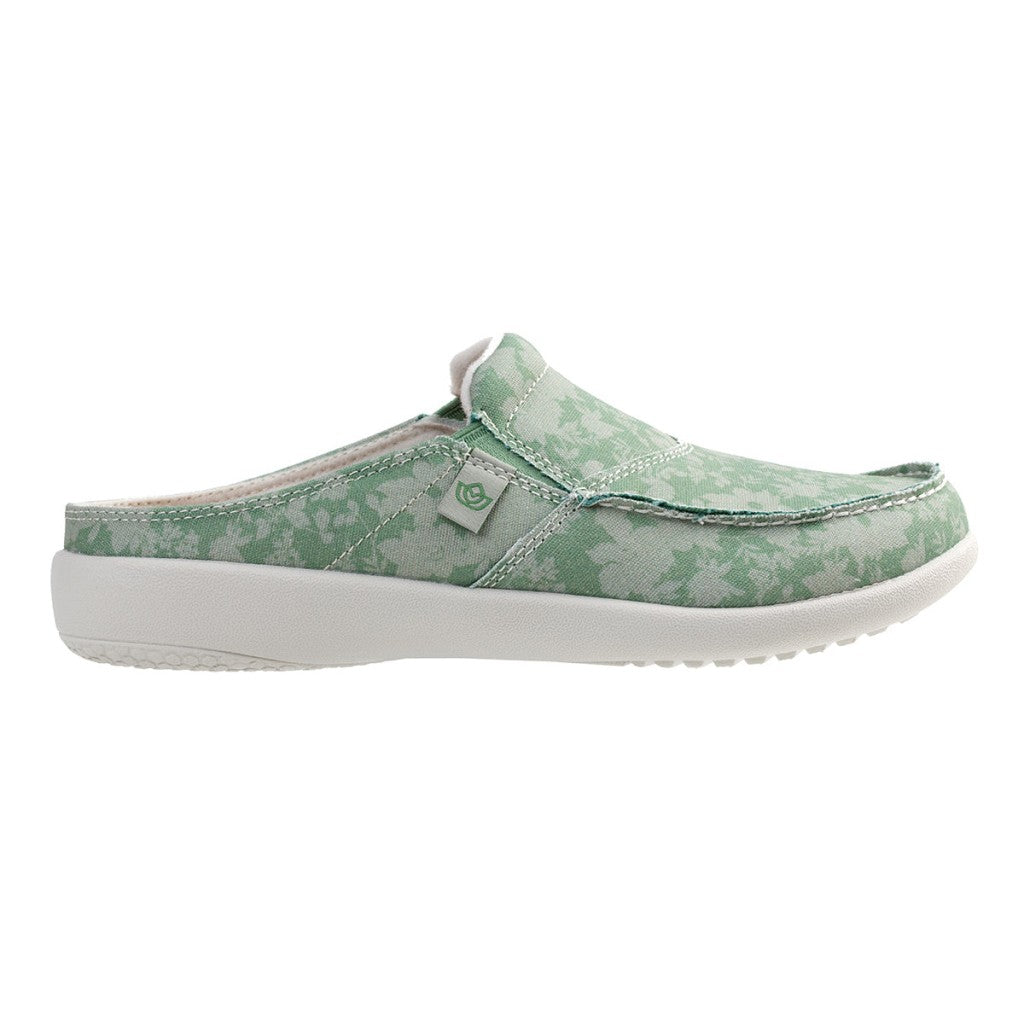 Spenco Siesta Vintage Floral Women's Shoes - Basil - Product View - 1