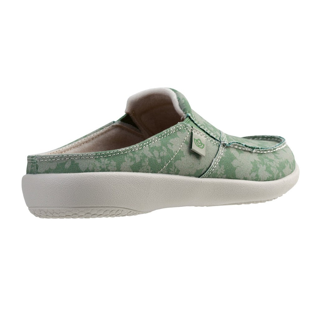 Spenco Siesta Vintage Floral Women's Shoes - Basil - Product View - 4