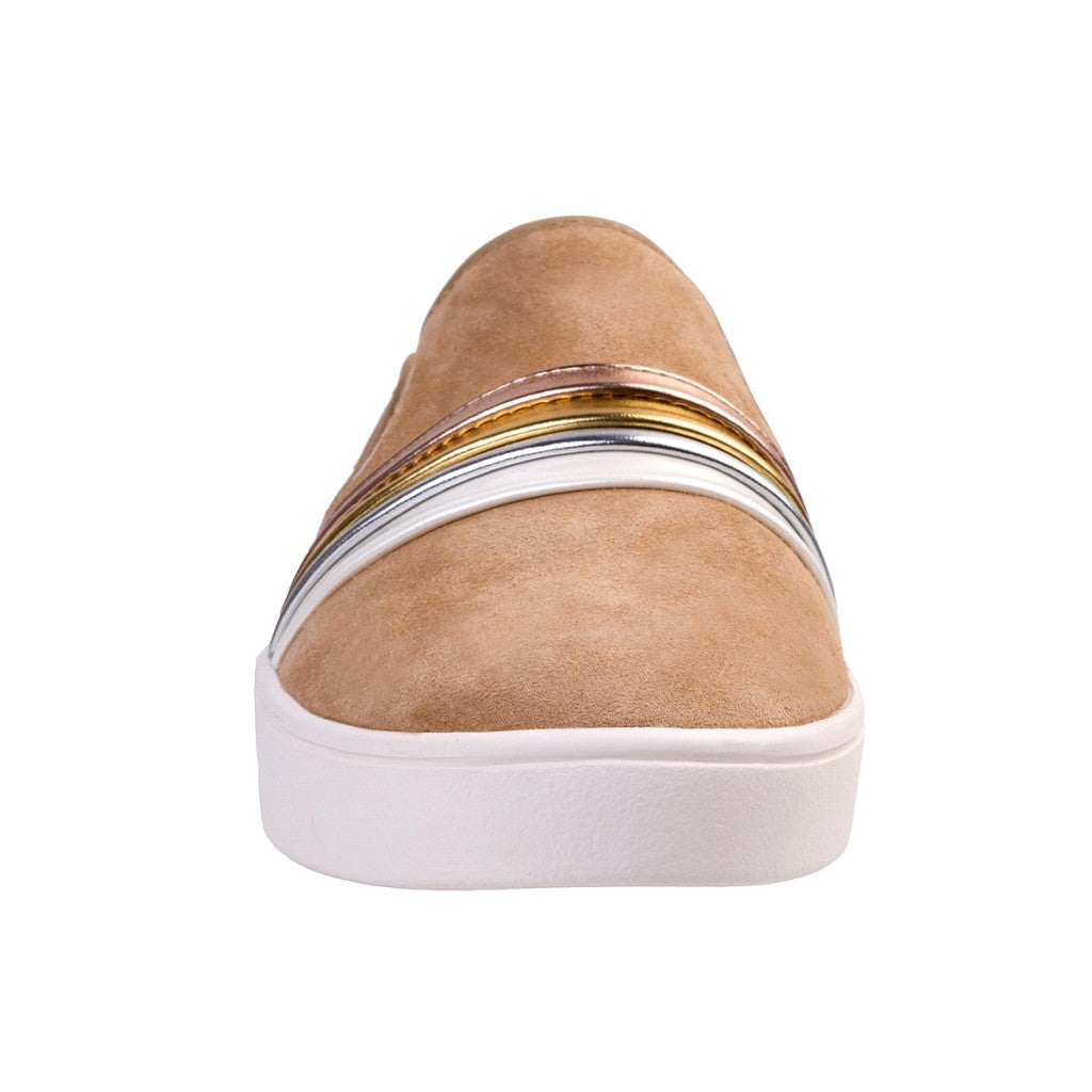 Spenco St. Barts Slide Supported Comfort Women's Shoes - Tan - Product View - 3