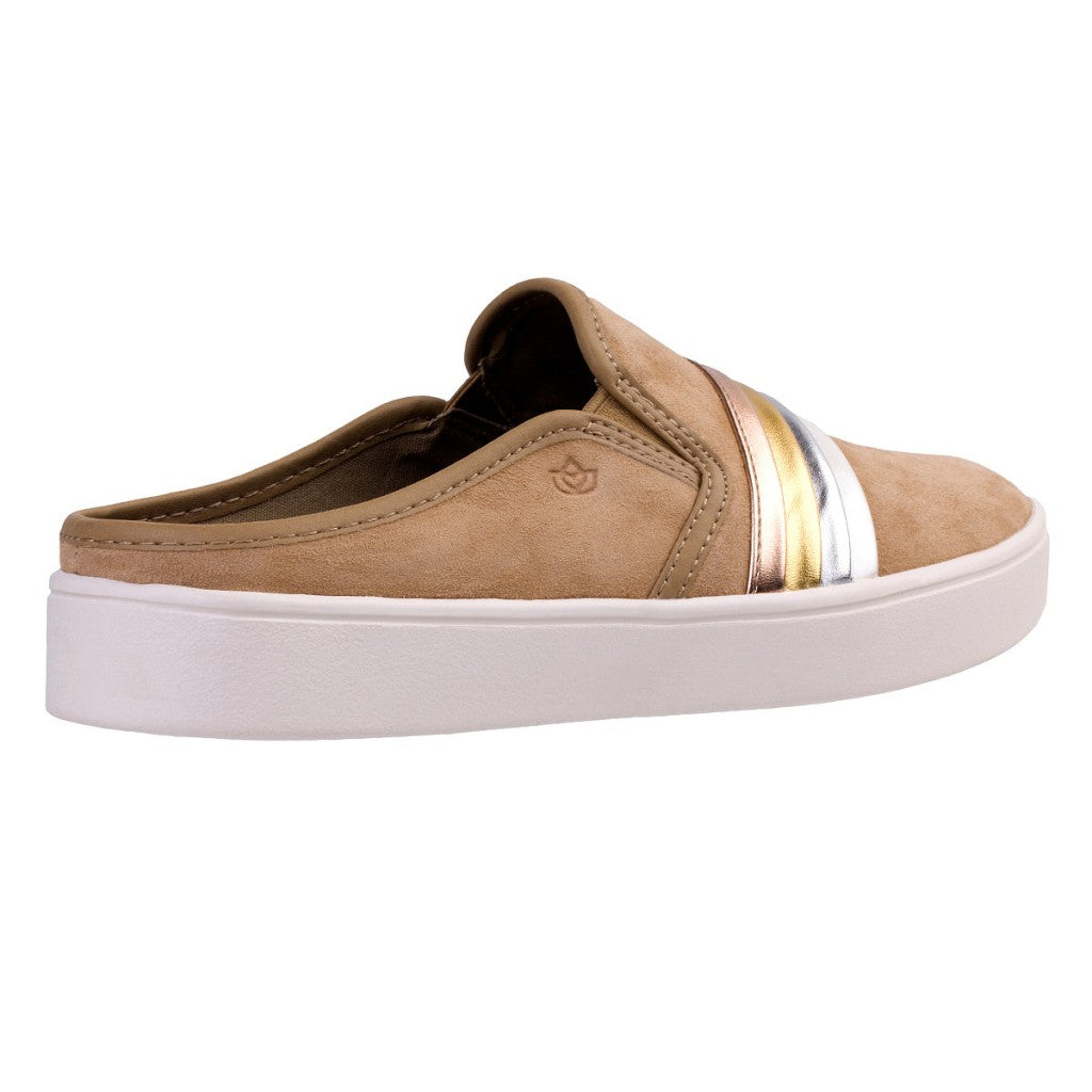Spenco St. Barts Slide Supported Comfort Women's Shoes - Tan - Product View - 4
