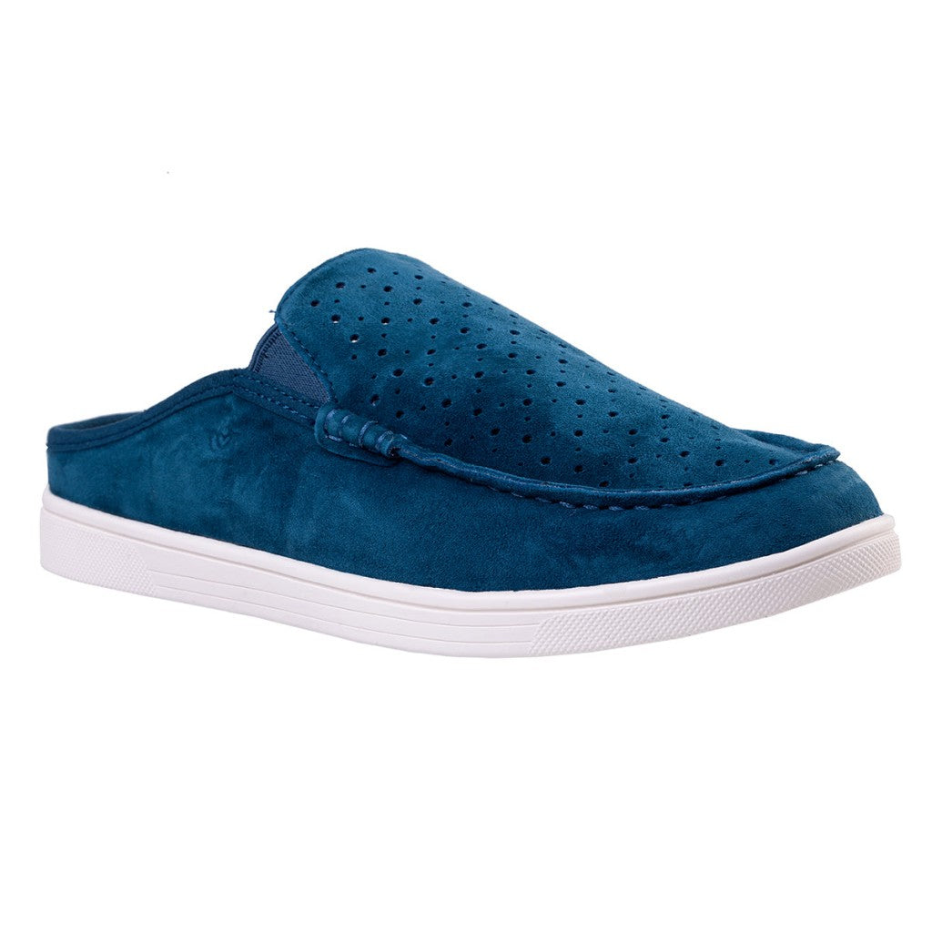 Spenco St. Maarten Perforated Full Contact Comfort Women's Shoes - Aegean Teal - Product View - 2