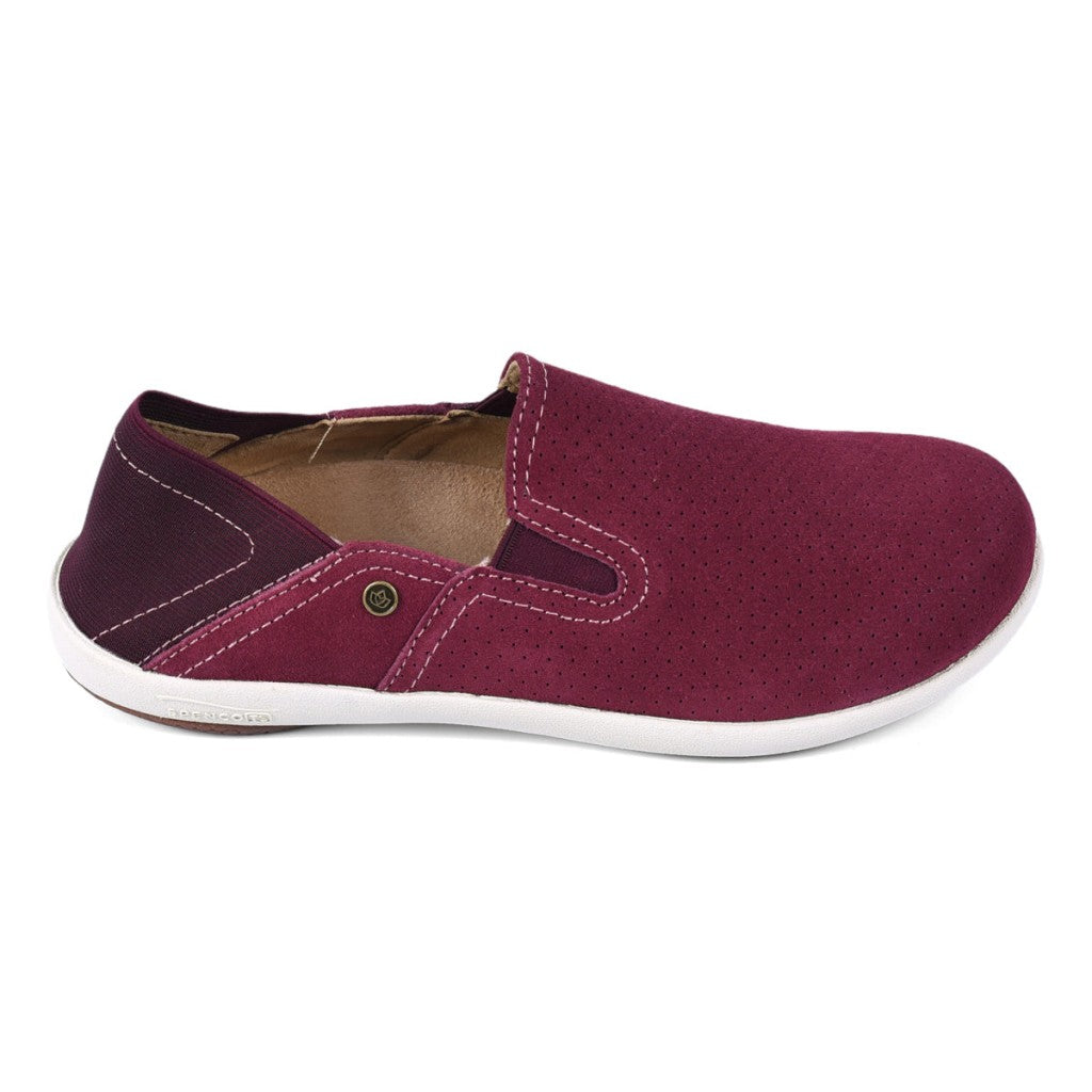 Spenco Sterling Convertible Supportive Women's Slip-On Shoes - Burgundy - Product View - 1