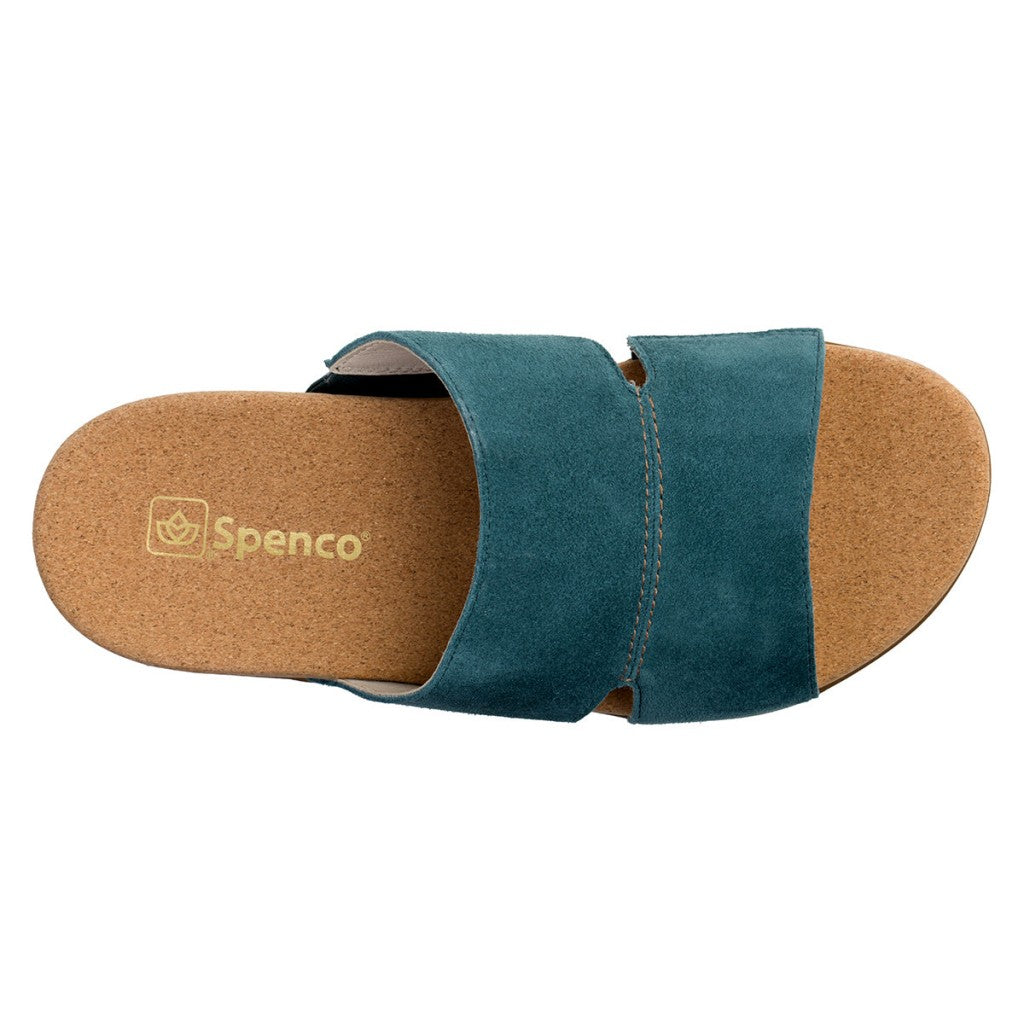 Spenco Sunrise Slide - Mallard Green - Product View - 7