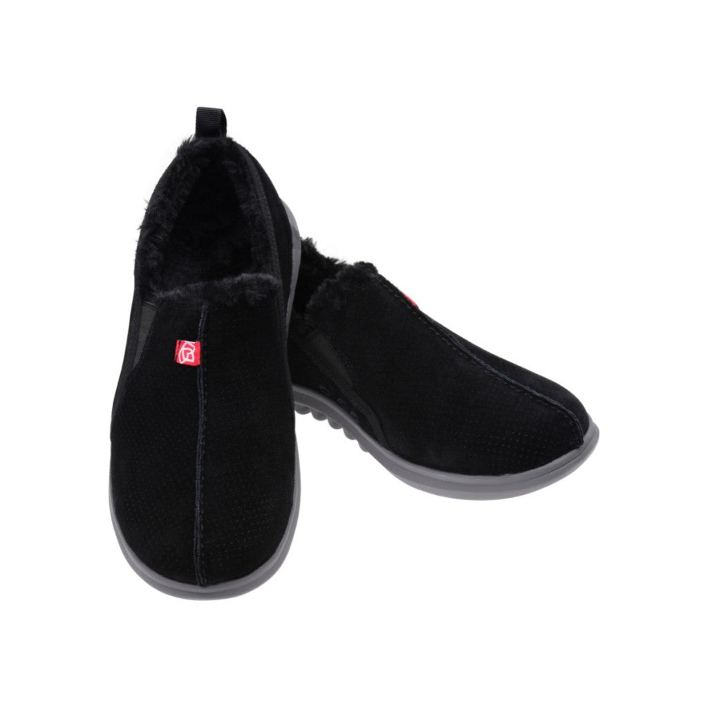 Spenco Supreme Cushioned Orthotic Support Men's Slippers - Black - Product View - 6