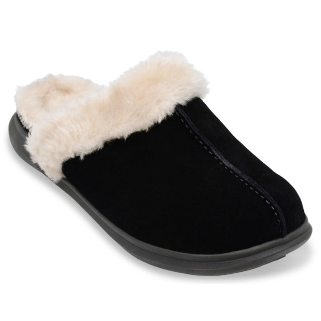 Spenco Supreme Slide Women's Slippers - Black - Product View - 2