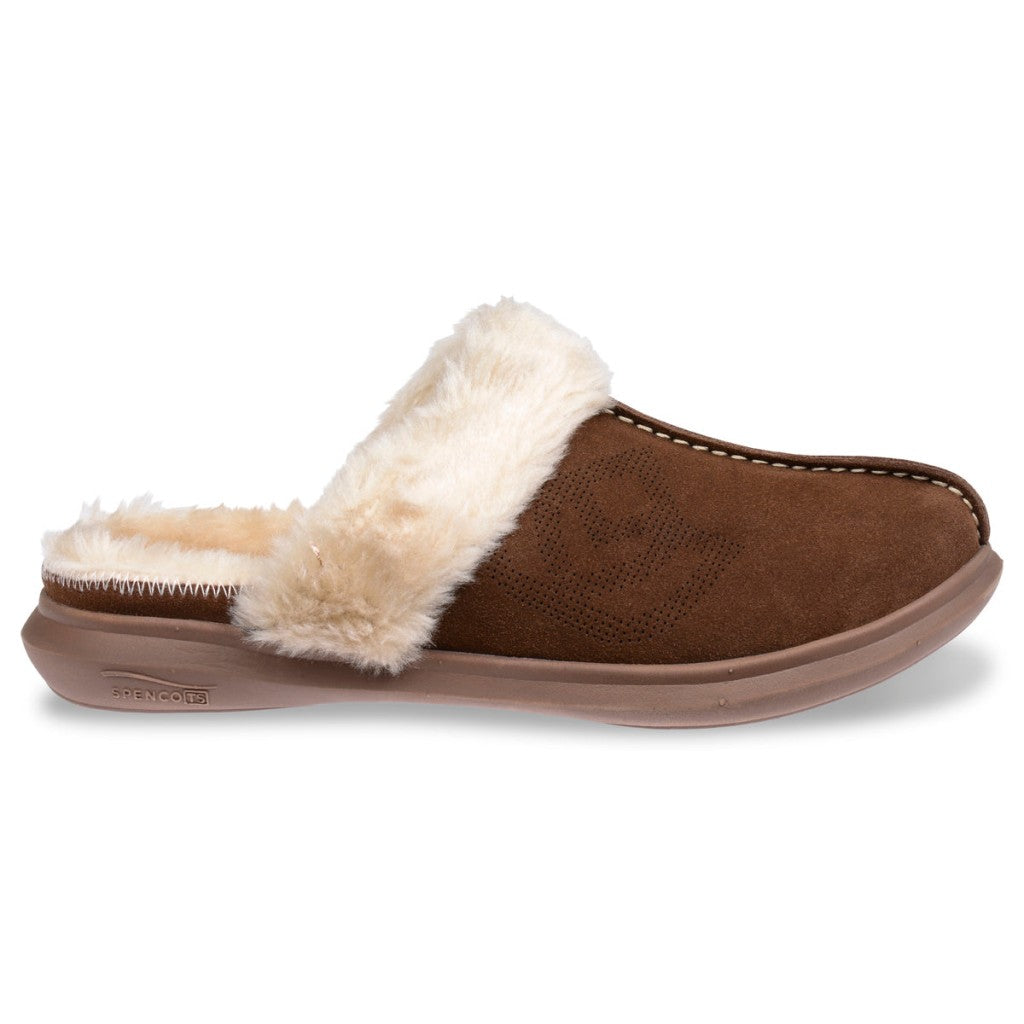 Spenco Supreme Slide Women's Slippers - Chocolate/bison - Product View - 1