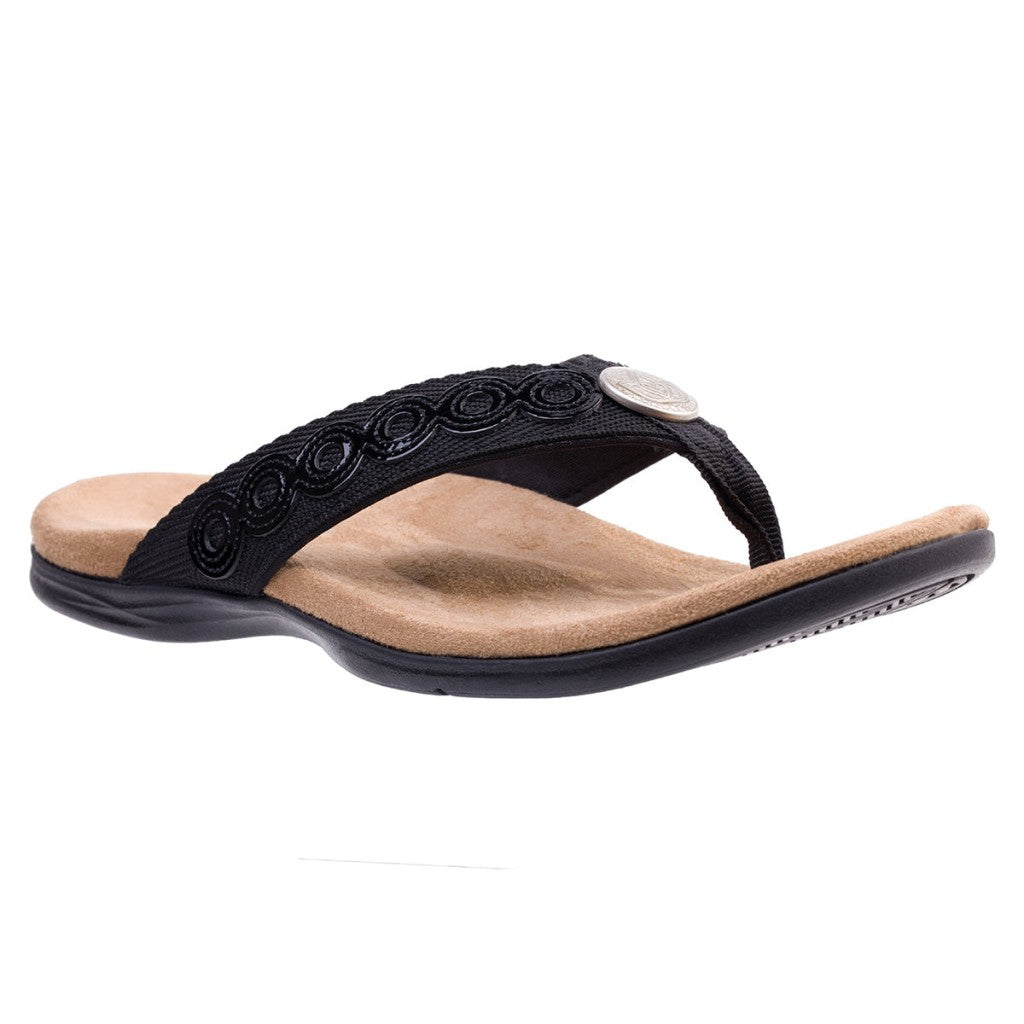 Spenco Tierra Full Contact Comfort Women's Sandals - Black - Product View - 2
