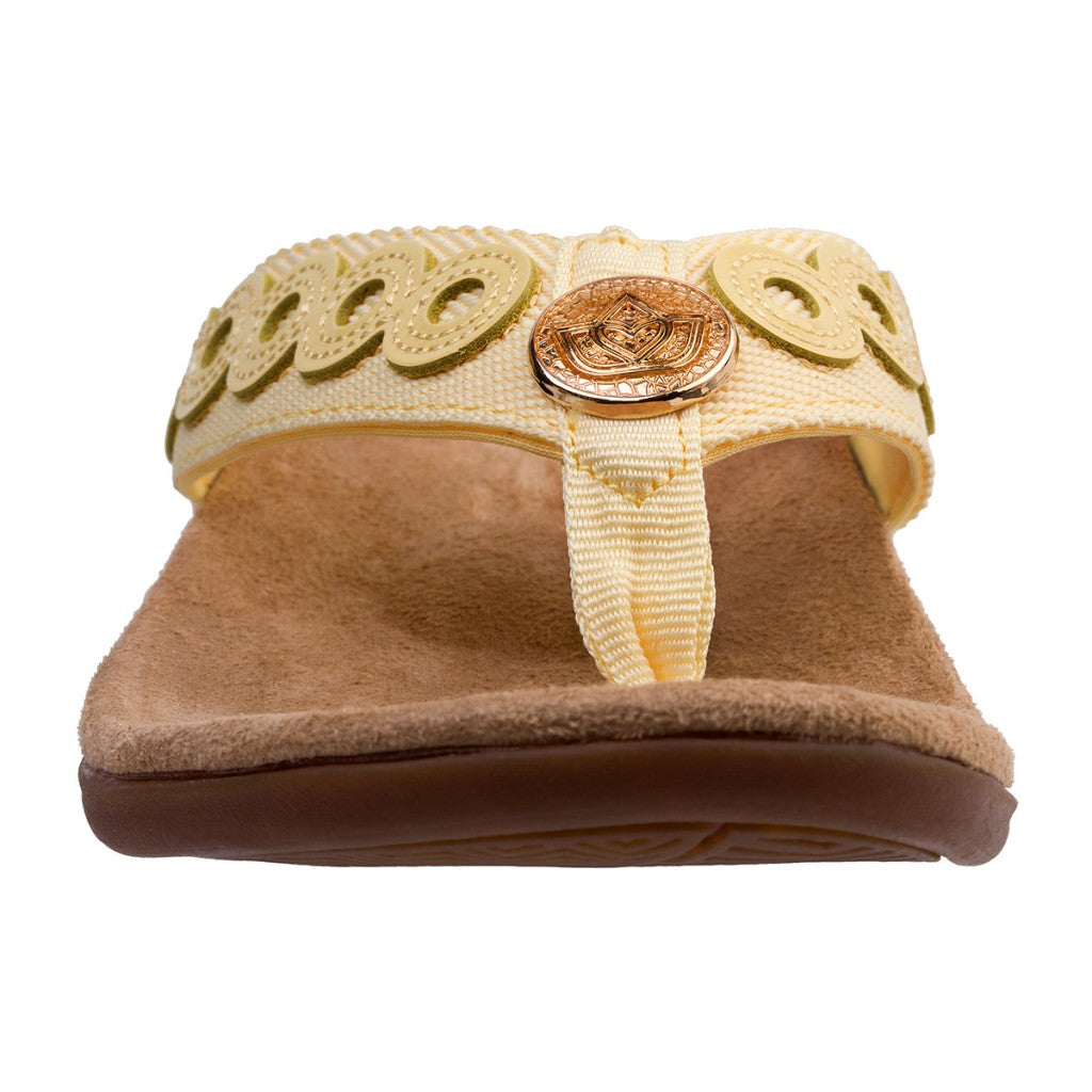 Spenco Tierra Full Contact Comfort Women's Sandals - Pale Banana - Product View - 3