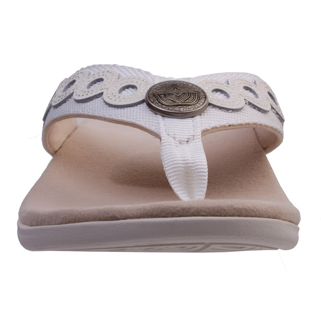 Spenco Tierra Full Contact Comfort Women's Sandals - White - Product View - 3
