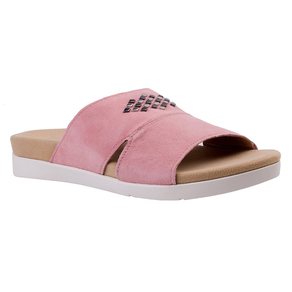 Spenco Twilight Stud '22 Full Contact Comfort Women's Sandals - Coral Cloud - Product View - 2