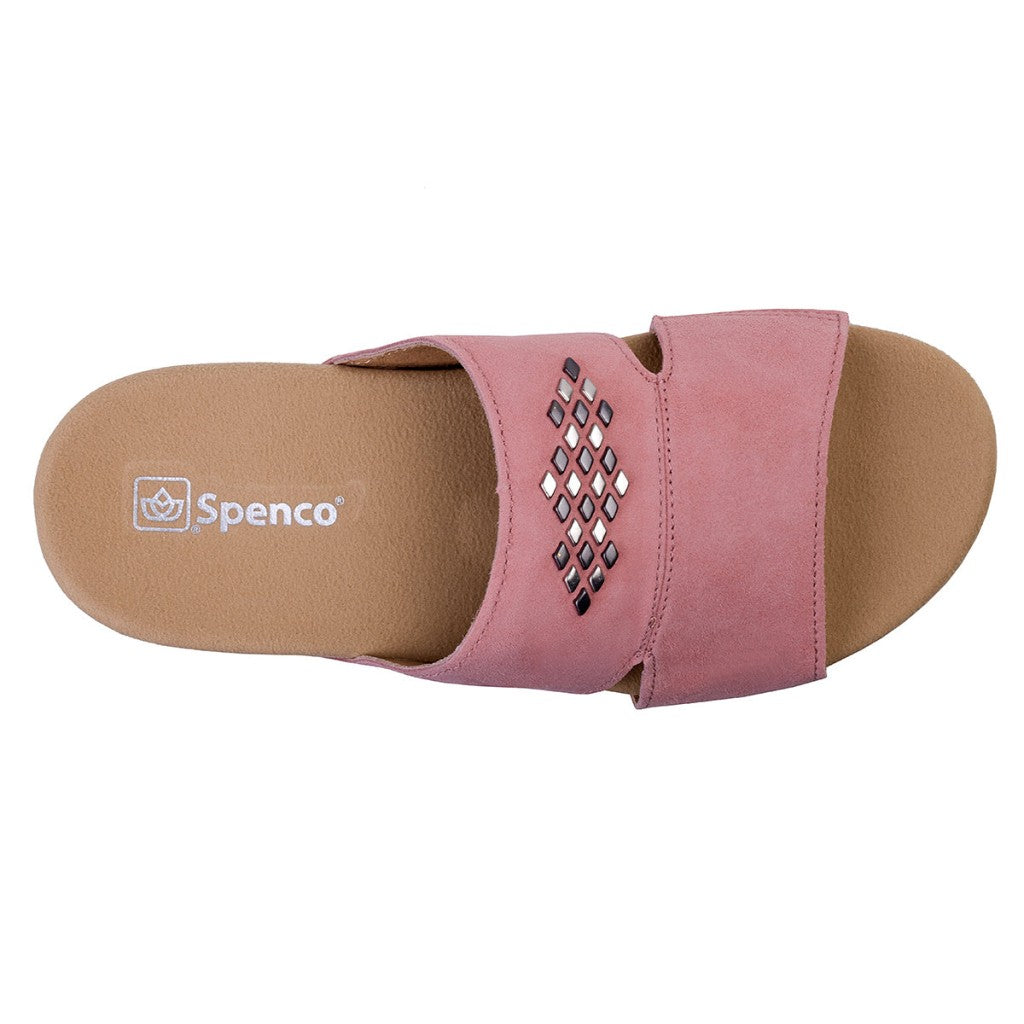 Spenco Twilight Stud '22 Full Contact Comfort Women's Sandals - Coral Cloud - Product View - 7