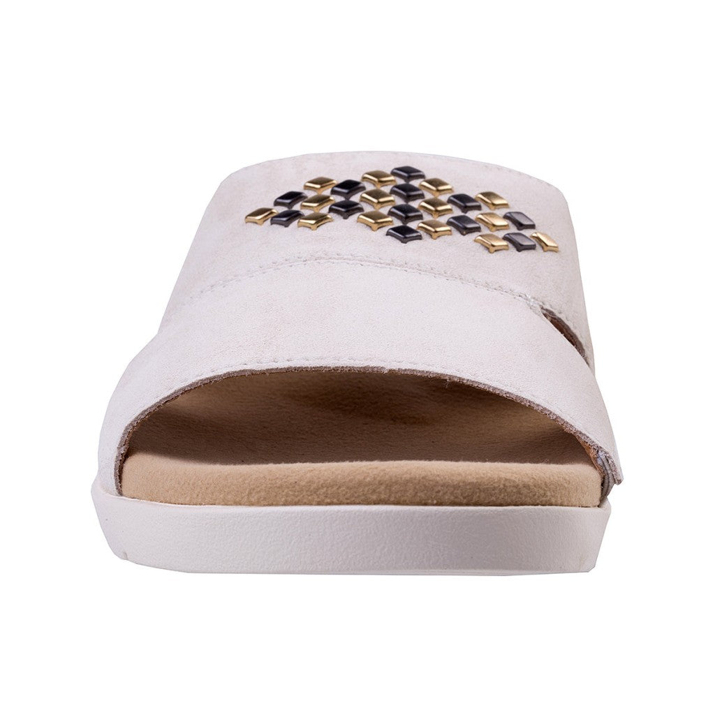 Spenco Twilight Stud '22 Full Contact Comfort Women's Sandals - Cream - Product View - 3