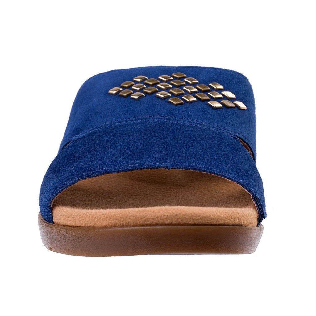 Spenco Twilight Stud '22 Full Contact Comfort Women's Sandals - Dark Navy - Product View - 3