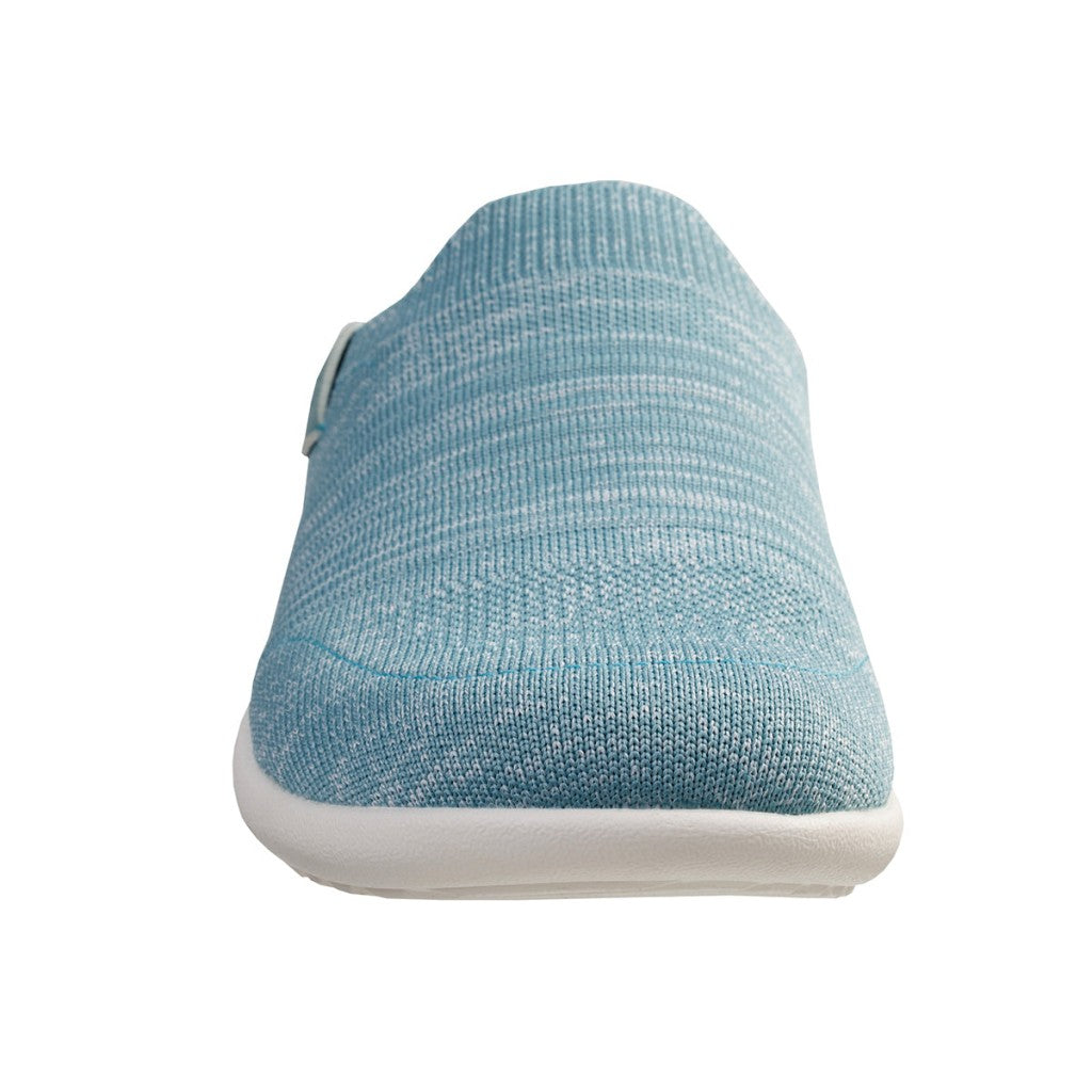 Spenco Utopia Spacedye Supportive Women's Mule - Aqua Space Dye - Product View - 3