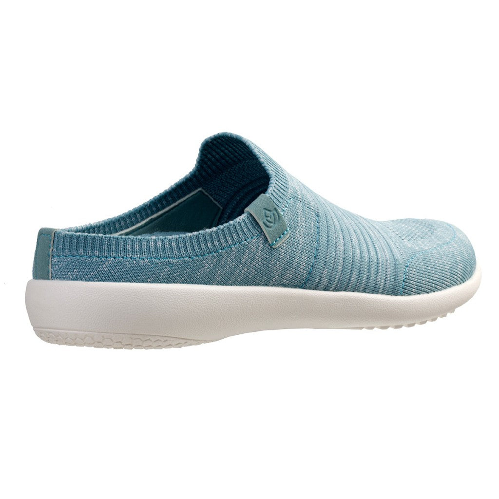 Spenco Utopia Spacedye Supportive Women's Mule - Aqua Space Dye - Product View - 4