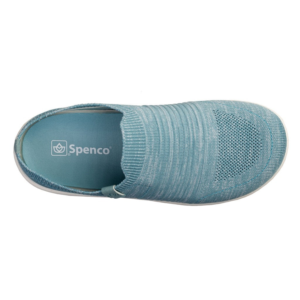 Spenco Utopia Spacedye Supportive Women's Mule - Aqua Space Dye - Product View - 7