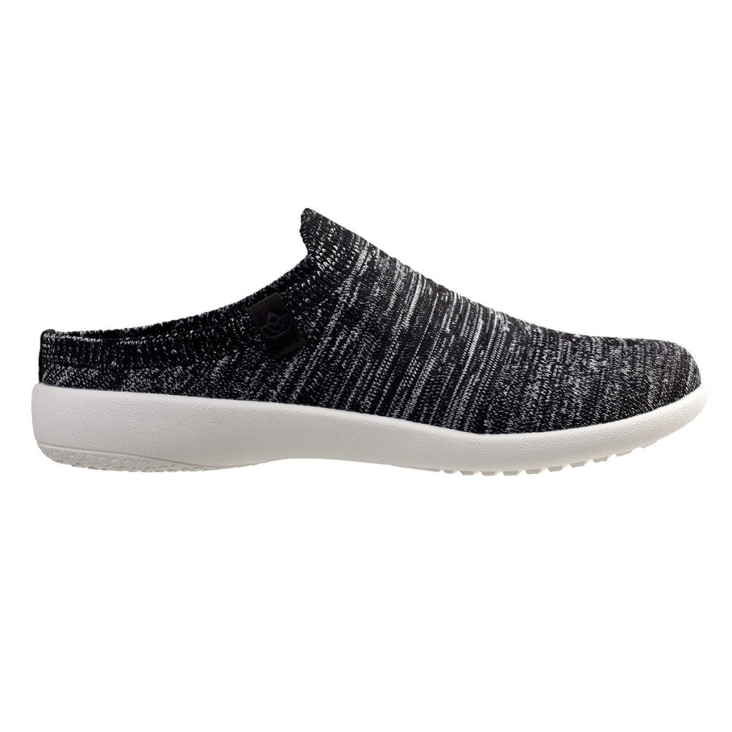 Spenco Utopia Spacedye Supportive Women's Mule - Black Space Dye - Product View - 1